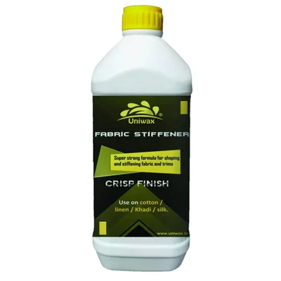 Uniwax 1 Kg Fabric Stiffener, Liquid Starch / Fabric Hardener 